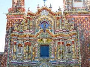 Templo de San Francisco Acatepec San Andres Cholula Puebla