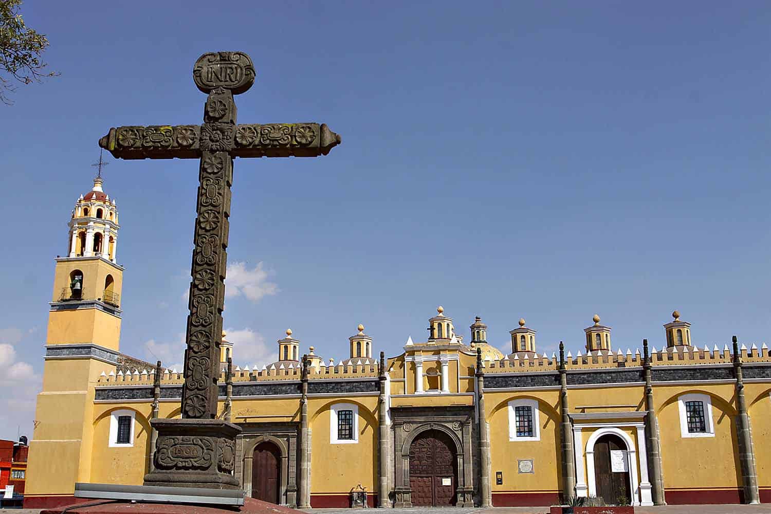 Ex Convento Franciscano de San Andrés Calpan Puebla