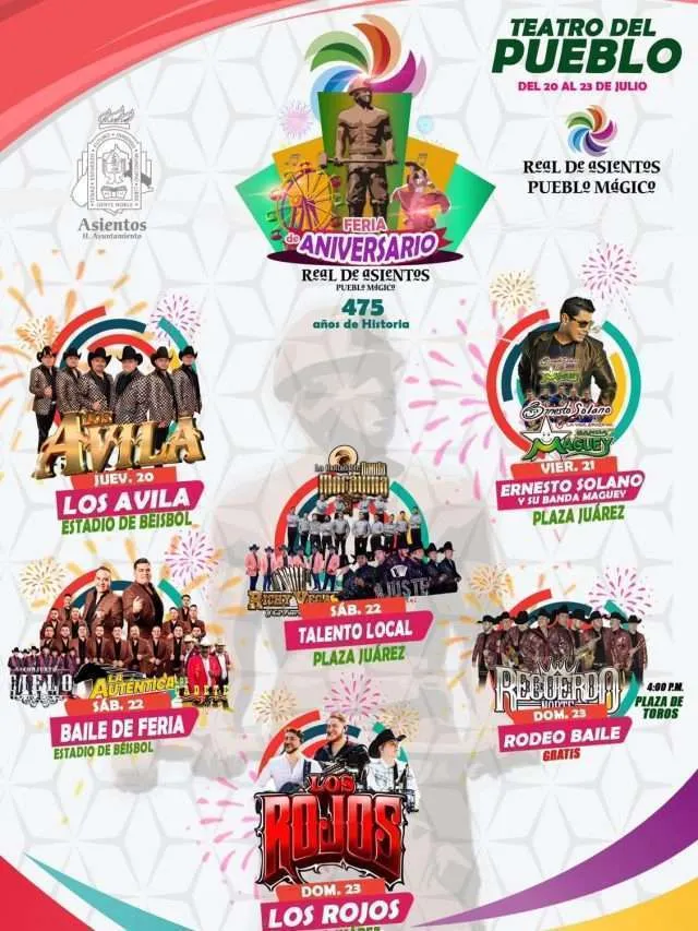 475th Anniversary Real de Asientos Fair 2023