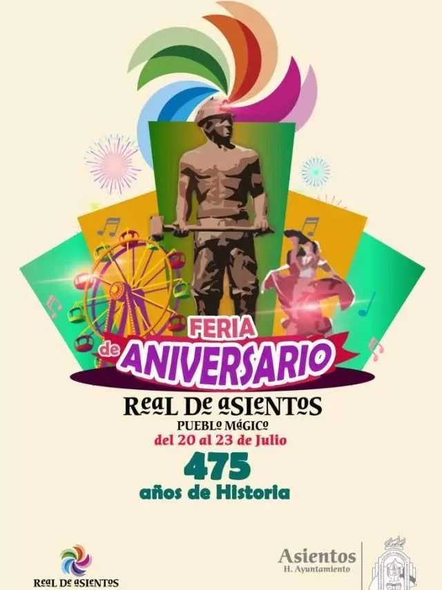 Feria de Aniversario 475 Real de Asientos 2023