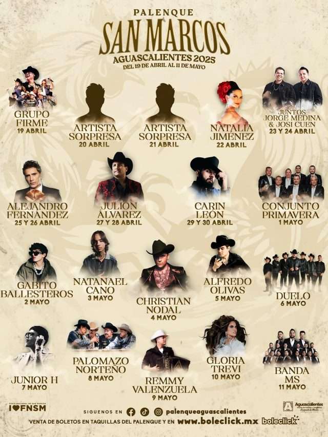 Palenque de la Feria de San Marcos 2025