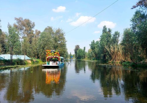 Embarcadero Cuemanco Xochimilco Ciudad de Mexico