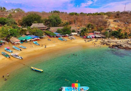 Puerto Escondido Oaxaca Playa Angelito