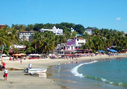 Puerto Escondido Oaxaca Playa Principal