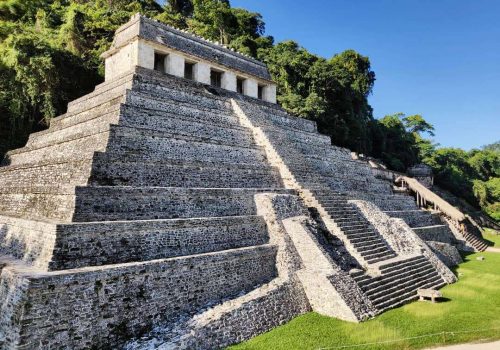 Zona Arqueologica Palenque Chiapas