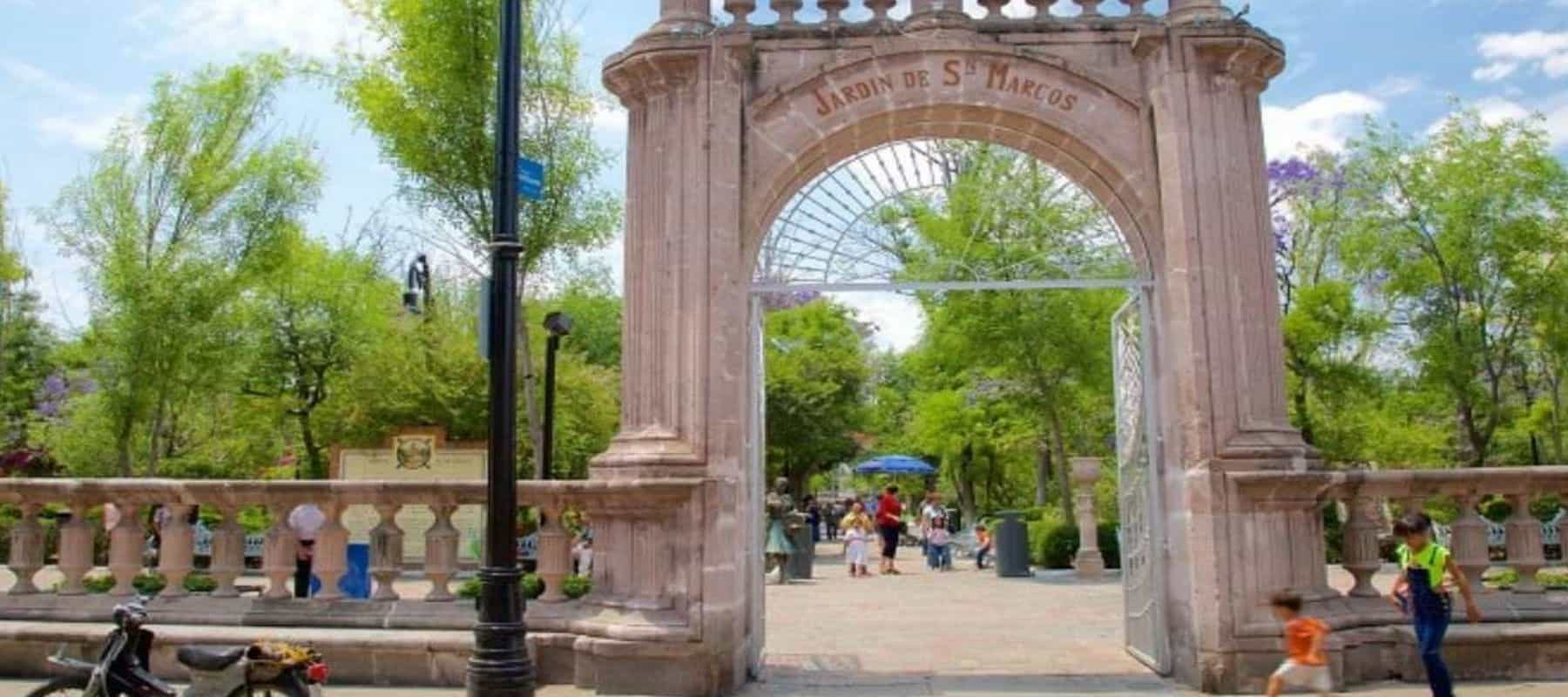 jardín de San Marcos en Aguascalientes